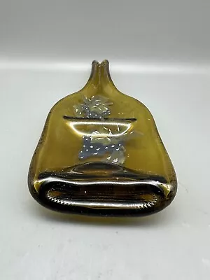 Melted Wine Bottle Spoon Rest 11 1/2  Long • $12