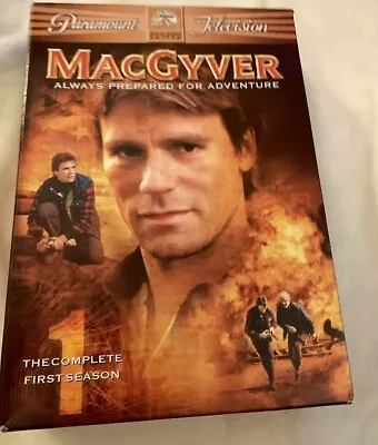 MACGYVER Complete First Season One 1 DVD Box Set EUC • $7.98