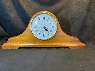 Wood Westminster Chime Battery Operated Quartz Mantel Clock - Works • $39.99