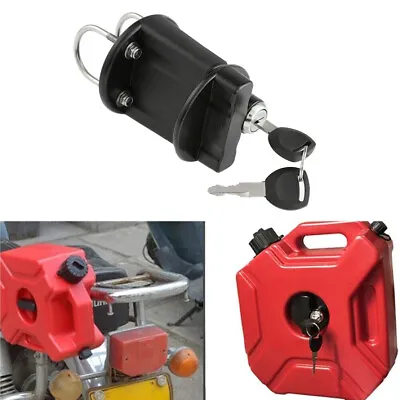 1x Gas Can Mount Holder Petrol Diesel Can Lock Bracket Motorcycle ATV UTV SUV • $19.72