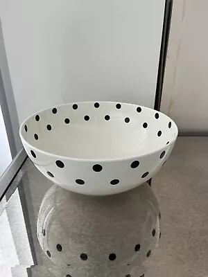 Kate Spade Raise A Glass Polka Dot Melamine Serving Bowl • $15