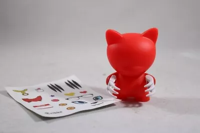 KidRobot Munnyworld DIY Trikky 4  Vinyl Red Do It Yourself Munny World • $11.95