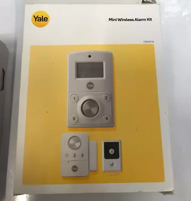 Yale Mini Wireless Alarm Kit - 130 DB Siren Motion Detector • £22