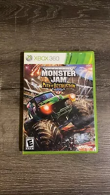 Monster Jam: Path Of Destruction (Microsoft Xbox 360 2010) Tested And Working • $28.99