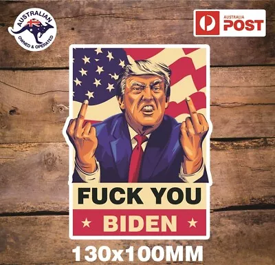 $5.99 • Buy Donald Trump Sticker Decal Mug Shot America Merica F#ck You Biden