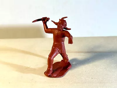 Marx 45mm 1950's Fort Dearborn Indian Attacking With Knife. • $4.50