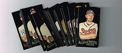 2016 TOPPS ALLEN & GINTER ONLINE BLACK X MINI CARDS TO COMPLETE YOUR SET W/ RCs • $1.99