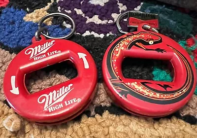 Vintage Beer Bottle Openers - Miller High Life & Marlboro Bev Key • $15