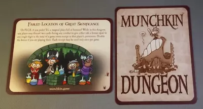Munchkin Dungeon Promo Fabled Location Of Great Significance FLGS *CCGHouse* • $4.99
