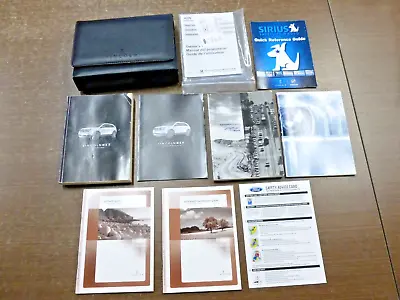 2010 Lincoln MKX Owner's Manual Set W/ Case OEM Reference Maintenance Guide Book • $35.99