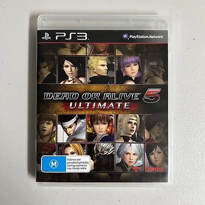 Dead Or Alive 5: Ultimate - Sony PlayStation 3 PS3 - Complete RARE • $100