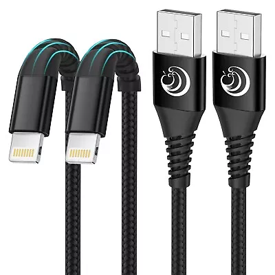 Lightning Cable 3M 2Pack Extra Long IPhone Charger Cable Apple MFi Certified IP • $24.94