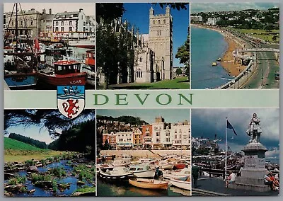£5 • Buy Multiview Of Devon England Postcard