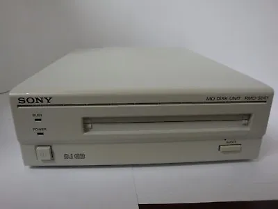Sony RMO-S561 9.1GB Magneto Optical SCSI Drive External  ROHS Compliant • $695