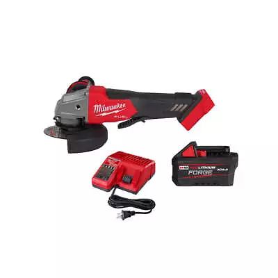 Milwaukee 2880-21F M18 FUEL 18V 5  Grinder W/ REDLITHIUM Forge XC6.0 Kit • $299