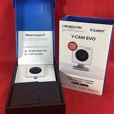 Y-Cam EVO Smart Home HD WiFi Motion Activated Night Vision Wireless Camera • $17