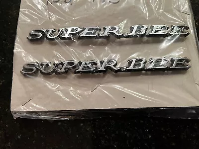 $225 • Buy 1970 Dodge Superbee Hood Scoop Nameplate Emblem Original & Rare NOS 2998749