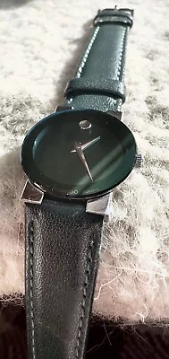 Movado Museum Classic 25mm Green Band Exc. Cond. • $245