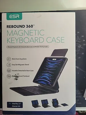 RoundESR 360 Magnetic Keyboard Case For Ipad Pro 11  And Ipad Air 5/4 • £105
