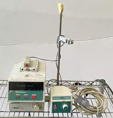 Brinkmann Metrohm 665 Dosimat Titrator With 728 Stirrer Titration Unit • $174.97