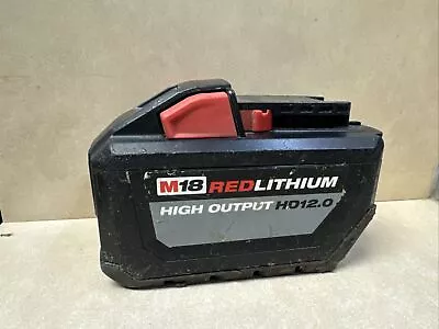 Milwaukee M18 Battery 48-11-1812 High Output HD12.0 • $78.65