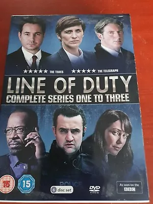 Line Of Duty: Complete Series One To Three DVD (2016) Keeley Hawes Cert 15 6 • £6