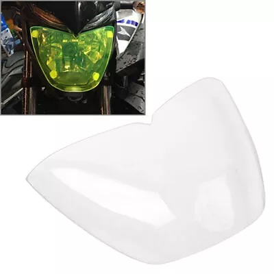 Fit YAMAHA MT25 2015-21 MT-03 Transparent Headlight Lens Cover Protector Shield • $21.20