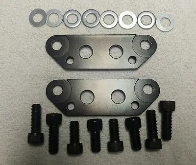 85 To 87 C4 To C6 Z06 Front Brake Adapter Or Conversion Brackets (powdercoated) • $190