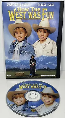 £43.02 • Buy How The West Was Fun (DVD, Olsen Twins, 1994, Mary-Kate And Ashley Olsen, OOP)