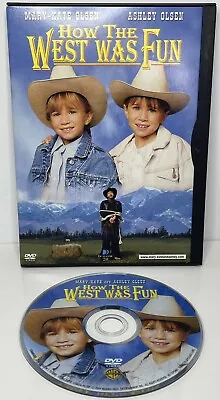 How The West Was Fun (DVD Olsen Twins 1994 Mary-Kate And Ashley Olsen OOP) • £42.36