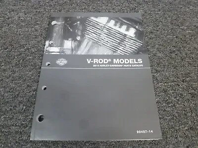 $94.75 • Buy 2014 Harley Davidson V-Rod Night Rod Special Muscle Parts Catalog Manual