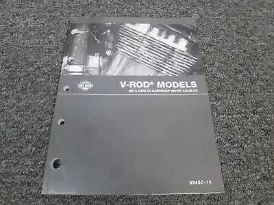 $94.75 • Buy 2014 Harley Davidson V-Rod Night Rod Special Muscle Parts Catalog Manual