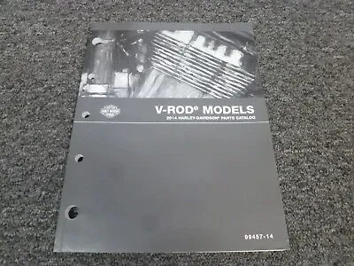 2014 Harley Davidson V-Rod Night Rod Special Muscle Parts Catalog Manual • $94.75