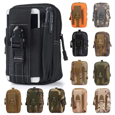 Tactical Molle EDC Pouch Waist Belt Pouch Holder Utility Gadget Organizer Bags  • $7.99