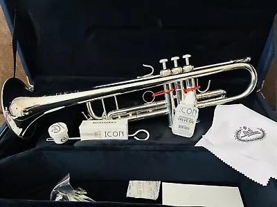 B & S 3143 Challenger 2 Sliver Plate Trumpet. Brand New!! Huge Discount! • $1000