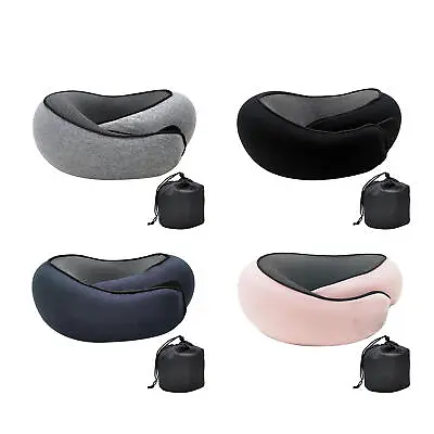 Travel Pillow Memory Foam Neck Support For Flight Comfortable Head Cushion Suppo • $20.92