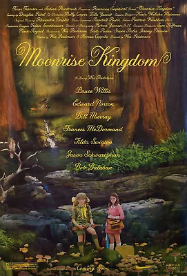 Moonrise Kingdom 2012 U.S. One Sheet Poster • $350