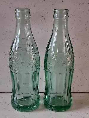 Coca Cola Glass Bottle San Francisco California COKE Bottle Pat D105529 6FL OZ • $65