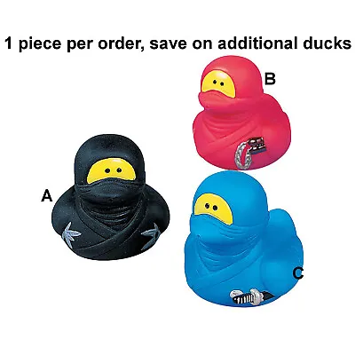 Ninja Rubber Duckies Ducks - Choose  Style - Jeep Ducking - US Shipper • $8.99