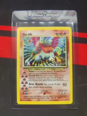 $90 • Buy Pokémon TCG Ho-oh Neo Revelation 7/64 Holo Unlimited Holo Rare NM