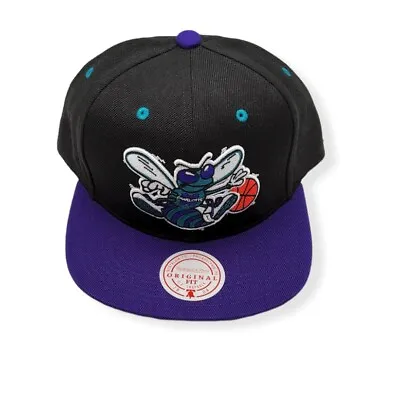 Mitchell & Ness Charlotte Hornets Reload HWC Adjustable Snapback Hat Cap • $34.99