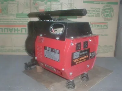 VTG Craftsman 1350 Watt Gas Generator NOT TESTED Briggs Straton SEATTLE PICKUP • $119.98