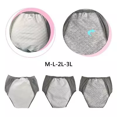 £13.42 • Buy Men'  Reusable Washable Incontinence Briefs Underwear Waterproof