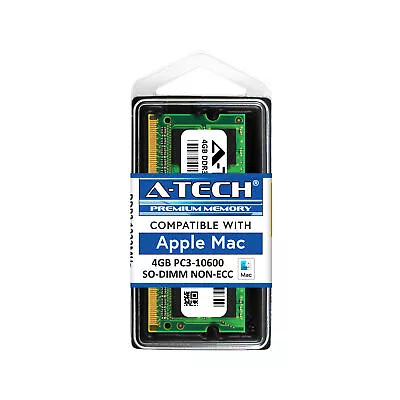 4GB PC3-10600 DDR3 APPLE MacBook Pro APPLE IMac APPLE Mac Mini LAPTOP MEMORY RAM • $14.99