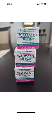 Nadinola Skin Discoloration Cream 64g Packs Of 3 • $49.99