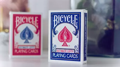 Bicycle Ultimate Lefty Deck Blue (Gimmicks And Online Instructions) • $8.68