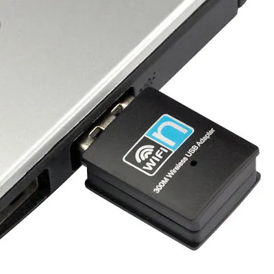 USB WiFi Wireless Mini Adapter Network Dongle 300Mbps Windows MAC Linux 802.11n • $7.49
