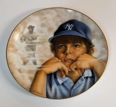 The Little Yankee By Anthony Sidoni Collector's Plate Babe Ruth 1982 • $32.99