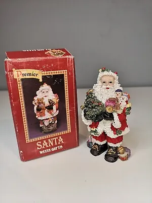 Vintage Father Christmas Santa Claus Decoration Ornament 11cm X 5cm • £11.90