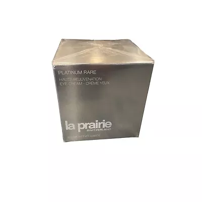 La Prairie Platinum Rare Haute Rejuvenation Eye Cream 0.68 Oz (New Sealed) • $470